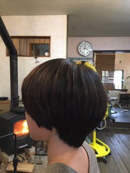 オーガニック ナチュラルサロン セ ラヴィ(organic&naturalsalon ce-lavie)の写真/自宅でも簡単にセットできるので、サロン帰り級がいつまでも続く！伸びてきてもまとまりやすいスタイル☆