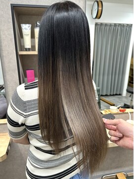 リベストバイジェービー 稲毛(li best. byjb) ワンレン/小顔/ネビージュ/ボブルフ/黒髪/稲毛/稲毛駅