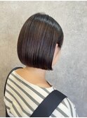 髪質改善カラー×美髪ボブ