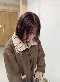 暖色カラー/ボブ/bob/福岡美容室しつ