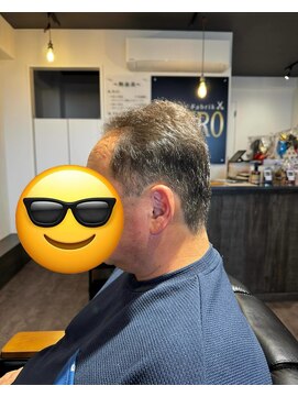 ハールファブリークゼロ(Haar Fabrik ZERO) 刈上げ