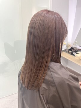 クシュ 本川越店(kusyu...) クラゲヘアー#アプリコットオレンジ#マロンベージュエンドカラー