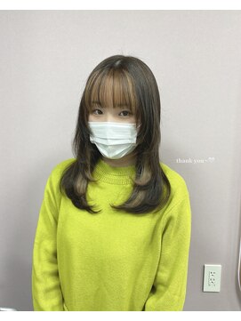 ガルボヘアー 名古屋栄店(garbo hair) プルエクステ×インナーカラー