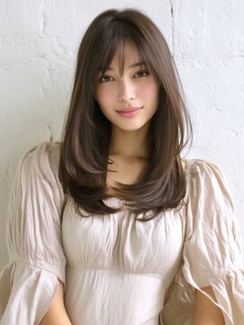 アルトリスト(Altruist Aging×HAIR&SPA) ★ダークアッシュ大人ガーリーボブ着物ミディアムレイヤーカット