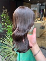 アース 豊橋店(HAIR&MAKE EARTH)&nbsp;ぷるん♪透明感カラー＋艶トリートメント＋カット