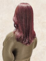 ヘアーサロン ティアレ(hair salon Tiare) 小顔レイヤー×カシスブラウン20代30代40代大人可愛いロング