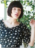 +animo東川口+ぱっつん前髪×黒髪×小顔姫カットレイヤーT