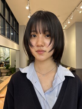 サンド 大阪梅田(sand) @eri_sand_ レイヤーボブ/似合わせカット/メルティーカラー/大阪