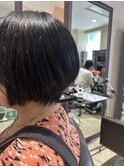 ハンサムショート/ショートボブ/切りっぱなし/博多駅