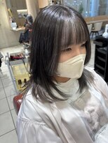 ソトエアンドマーブ 久喜店(SOTOE&marbb)&nbsp;インナーカラー/シルバー/イヤリングカラー20代30代