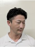 ツーブロック/オールバック/ビジネス/30代/40代