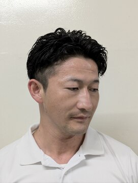 ヨシザワインク ハコザキ 水天宮前 日本橋人形町(YOSHIZAWA Inc.HAKOZAKI) ツーブロック/オールバック/ビジネス/30代/40代