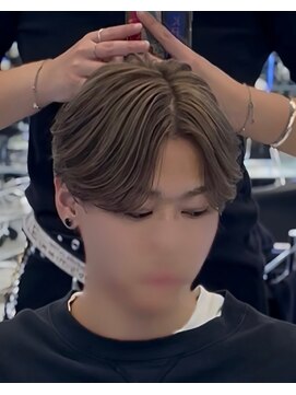 センス 渋谷 宇田川交番前(SENSE) コンマセンターパート/韓国センターパート／ダウンパーマ/メンズ