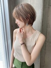 ショート/ボブ/顔周り/30代/40代/50代/