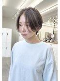 髪質改善/大人ガーリー/似合わせカット/ショートボブ前髪/仙台