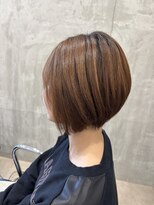 ブランシェ 名鉄小幡駅前店&nbsp;前下がりショートボブスタイル