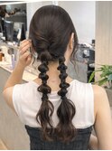 ロングおくれ毛大人ガーリーダークアッシュ_ba581101