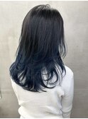 京都西院/ブルージュカラー ブリーチ 髪質改善 ダブルカラー