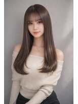 バックス(BUCKS)&nbsp;韓国レイヤー×巻かないロング