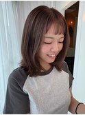 透明感ブラウン