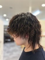 ハイレート 坂戸店(Hairate) ウルフ×ツイスパ×メンズ