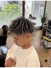 沖田 指名限定カット＋ツイストor波巻きパーマ＋ハイライトカラー　22000円～