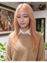 グッドフェローズ キタホリエ(GoodFellas kitahorie)&nbsp;透明感たっぷりレイヤーハイトーンスタイルブリーチ透明感カラー