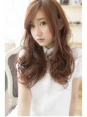 柔らかシフォンカール　アッシュミントベージュ１０トーン