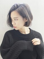 ベーグル(BAGLE)&nbsp;丸みが可愛いキュートなかきあげボブ