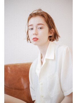 イーズ(e's) 《e's中目黒/代官山美容室》くせ毛風パーマ×フレンチボブ