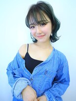 ラウンジ モリオ イケブクロ(Lounge MORIO Ikebukuro) 【morio池袋】みにまむウルフ風ボブ♪