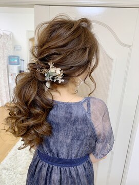 アチーブ 姫路店(Achieve) ポニーテール(姫路ヘアセット専門店Achieve)