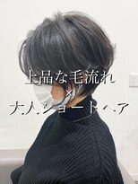 モードケイズトウキョウ 銀座店(MODEK'S TOKYO)&nbsp;レイヤーカット/顔周り/前髪カット/ショート/ボブ/ボブレイヤー