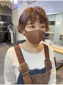 【MIKU】ショート×クセ毛風無造作パーマ