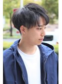 刈り上げナチュラルマッシュパーマコンマヘア