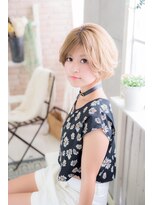 ネオリーブノース 中板橋店(Neolive north)&nbsp;グレイアッシュで透け感マッシュショート