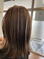 フィルムヘアー(filum hair) コントラストハイライトstyle