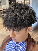 【EIGHT MEN】ツイストスパイラルパーマ マッシュ