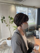 アース 三田南ウッディタウン店(HAIR&MAKE EARTH) コントラストハイライトショート