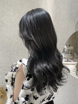 マイル 渋谷(mile) グレージュカラー/髪質改善/こなれハイトーン[渋谷駅]