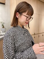 ロンドプロフィール 浦和(Lond profil)&nbsp;顔まわりカット　もみれ毛　ボブ　haruhi【浦和】