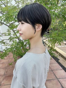 ヘアメイク シンズ レインボー(Hair Make SHIN'S RAINBOW) ショートボブ/大人巻き/ぷつっとボブ/ナチュラルモード/高松