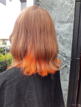 五番街 【五番街】オレンジインナーカラー