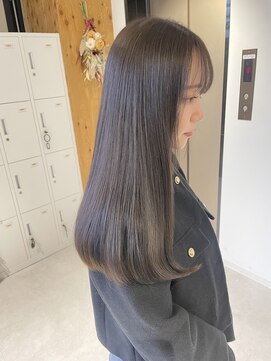 フィエルウメダ(Fier umeda) 梅田/似合わせ◎重たく見えないオリーブグレージュ◎