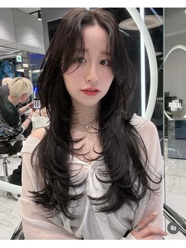 レディアル 渋谷(REDEAL) ワンホンヘア/韓国ヘア/ウルフ/前髪[レイヤーカット/渋谷]