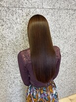 アールヘアーデザイン 千種(r hair design) サラツヤロングベージュカラーブリーチしない透明感カラー