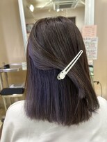 アズール 草加(azule) インナーカラー 紫