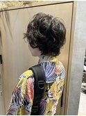 【RYOHEI】マッシュショート_ニュアンスパーマ_黒髪ショート