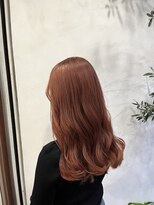 アン(Hair make un)&nbsp;【ダブルカラー】オレンジベージュ♪