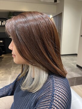 アティラン 上尾店(Attirant) ハイライトカラー/インナーカラー/ブリーチ/Wカラー/白髪ぼかし